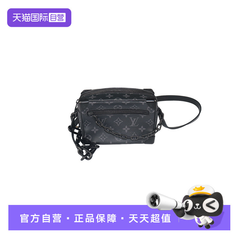 【自营】中古「8.5新」LOUIS VUITTON(路易威登)黑花单肩包斜挎包