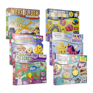 【自营】Children’s Arts and Crafts Activity Kits 儿童手工活动套装 创意互动 艺术启蒙 英文原版进口儿童图书