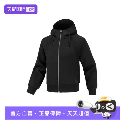 【自营】Skechers斯凯奇女子舒适宽松针织连帽外套 P126W035/0018