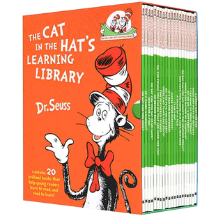 【自营】戴帽子的猫科普图书馆20册 Cat in the Hat's Learning Library 英文原版绘本 苏斯博士经典故事集分级读物 Dr Seuss系列