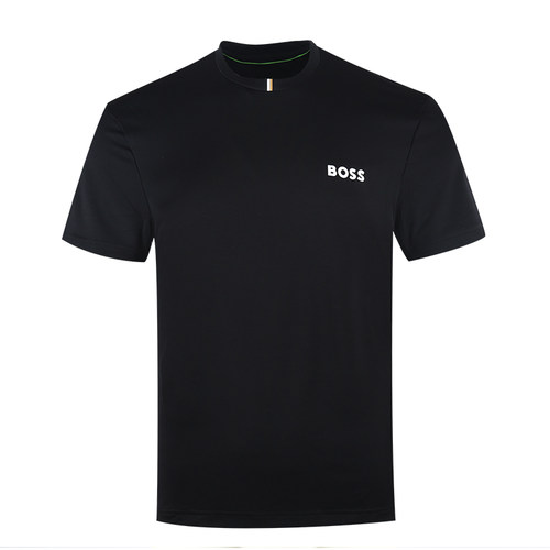 【自营】Hugo Boss/雨果博斯男士印花logo圆领短袖T恤衫 50554543