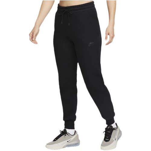 【自营】NIKE耐克女春秋新款卫裤针织收口运动束脚长裤FB8331-010