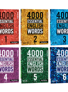 【自营】新版1000basic 2000 4000Essential English Words1 2 3 4 5 6级常见词英文词典KET核心词汇剑桥少儿YLE备考小学英语单词