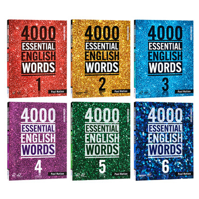 【自营】新版1000basic 2000 4000Essential English Words1 2 3 4 5 6级常见词英文词典KET核心词汇剑桥少儿YLE备考小学英语单词