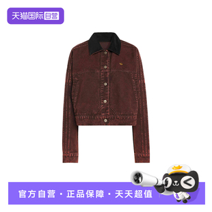 【自营】adidas阿迪达斯女三叶草帆布翻领外套工装风夹克KC8889