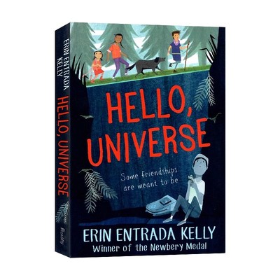【自营】你好宇宙英文原版小说Hello Universe进口正版 纽伯瑞获奖作者作品 儿童文学章节书 英语阅读 百科科普 平装 友谊冒险勇气