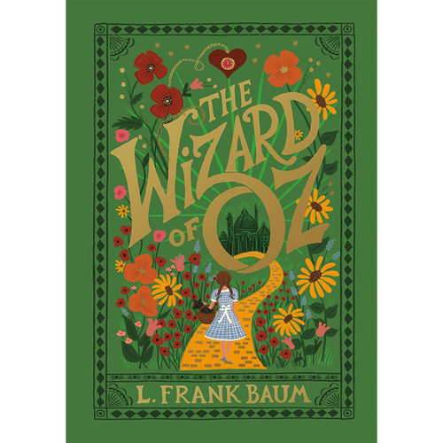 【自营】预售英文原版 绿野仙踪 企鹅繁花经典The Wizard of Oz  精装豪华插图版 世界经典文学名著读物小说