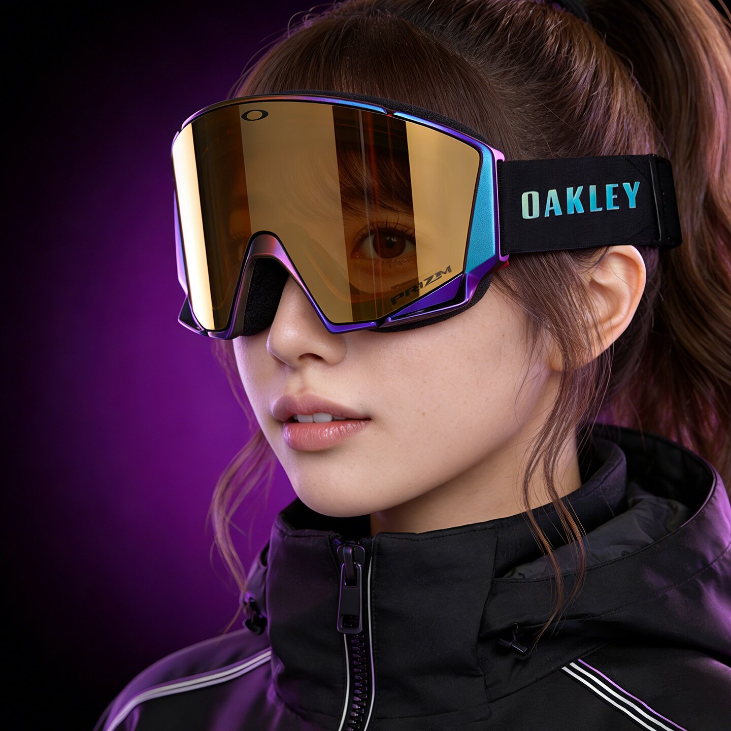 【自营】Oakley欧克利户外滑雪眼镜双镜片护目镜FLOW SCAPE7147A