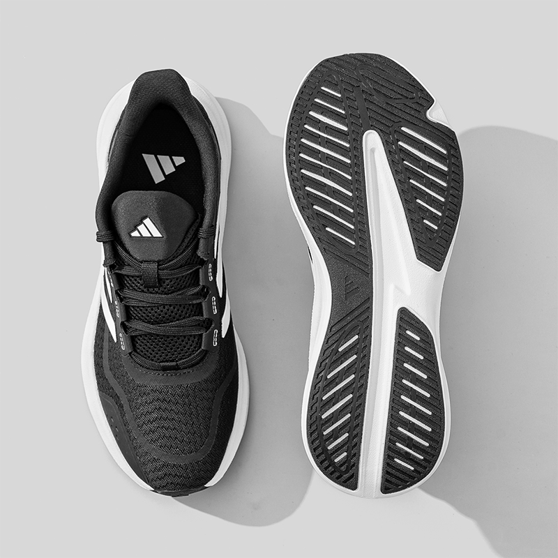 【自营】adidas阿迪达斯男鞋新款休闲运动鞋网面透气跑步鞋IH6038