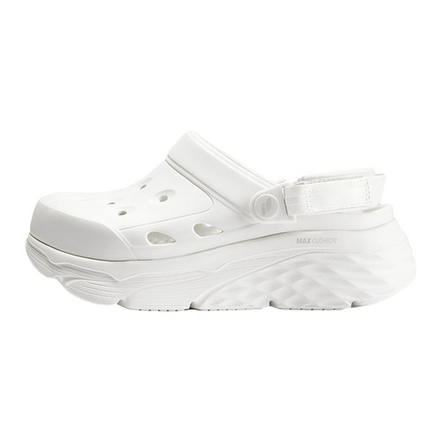 【自营】Skechers斯凯奇女休闲鞋轻便舒适厚底洞洞鞋111268/OFWT