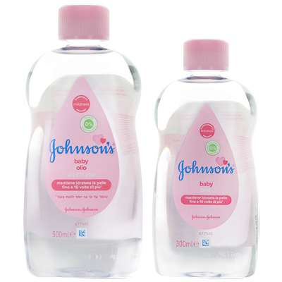 自营婴儿油强生婴儿500ml