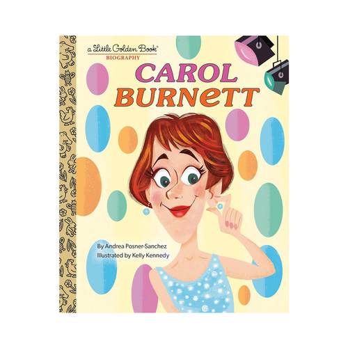 【自营】预售 Carol Burnett 卡罗尔伯内特 Little Golden Book Biography 卡罗尔伯内特秀 精装影视人物传记小金书 英文原版