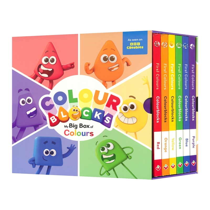 【自营】Numberblocks Alphablocks Colourblocks BBC热门积木系列动画角色 探索颜色 英语早教启蒙学习趣味活动 英文原版进口儿童
