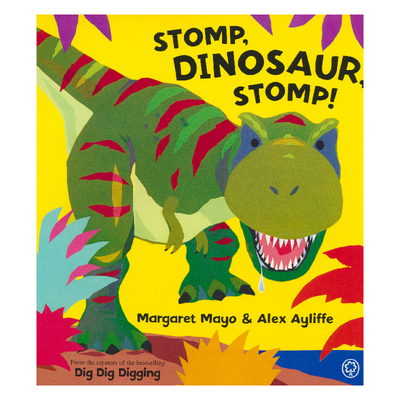 【自营】Stomp,Dinosaur,Stomp 恐龙跺跺脚 儿童英语故事绘本 知识科普书 英文原版图书进口