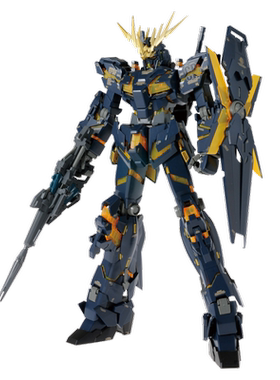【自营】万代 MG 1/100 独角兽高达2号机报丧女妖Ver.Ka 卡版拼装
