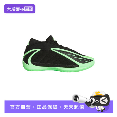 【自营】Adidas阿迪达斯男鞋低帮运动休闲训练实战篮球鞋JR1572