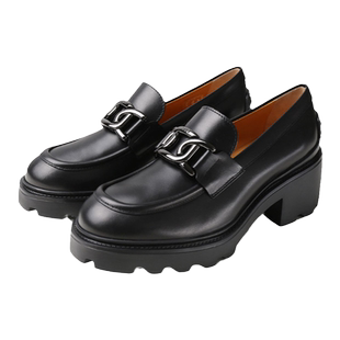 【自营】TOD’S/托德斯女士厚底休闲麻花扣乐福鞋皮鞋单鞋