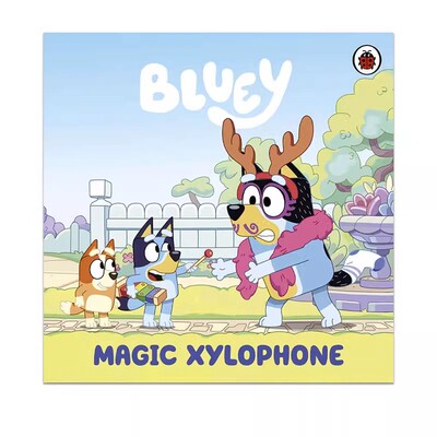 【自营】英文原版 小蓝狗布鲁伊 Bluey Magic Xylophone 魔术木琴 儿童卡通动画故事绘本