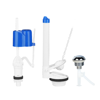 抽水马桶配件排水阀进水阀通用老式分体座便器水箱上水阀按钮配件