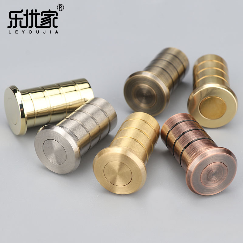 304不锈钢防尘器 防火防盗门暗插销