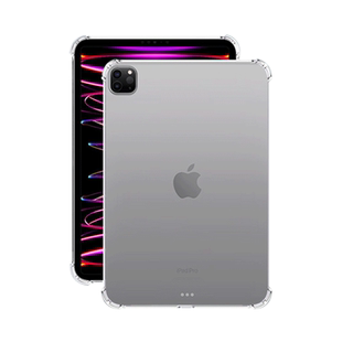宝悍适用于iPad Pro保护套11英寸2024款气囊苹果ipadpro12.9寸透明防摔13寸平板电脑2022版全包硅胶2020软壳