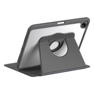 宝悍适用于iQOOPad2保护套带笔槽12.1寸旋转平板壳iQOOPad5/5E透明亚克力iQOOPad2Pro全包PadAir电脑支架皮套