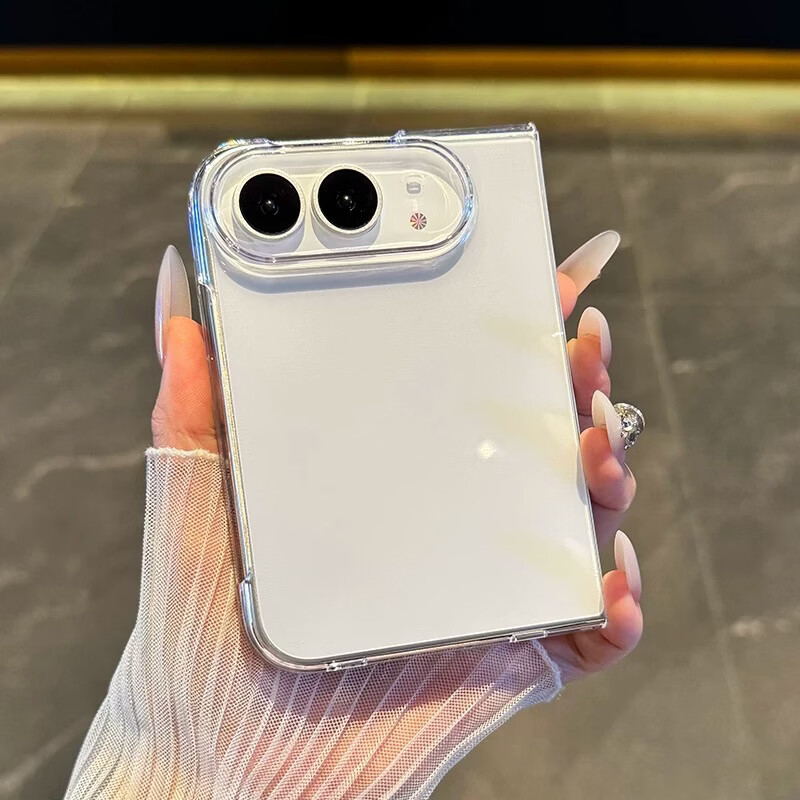 适用于iPhoneDuo冰晶透明折叠屏