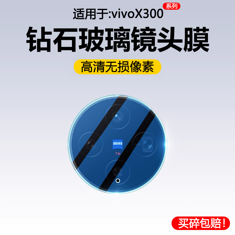 适用于vivoX300系列玻璃镜头膜