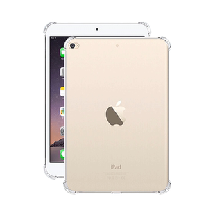 宝悍适用于ipadmini2保护套7.9英寸四角气囊苹果ipad mini第3代平板壳迷你1透明硅胶A1489超薄全包防摔软壳外
