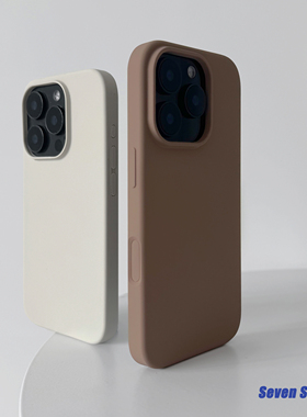 超薄云感咖啡色液态硅磁吸胶适用苹果17pro软糯iPhone16promax手机壳15散热轻便灰色系14纯色简约情侣磨砂