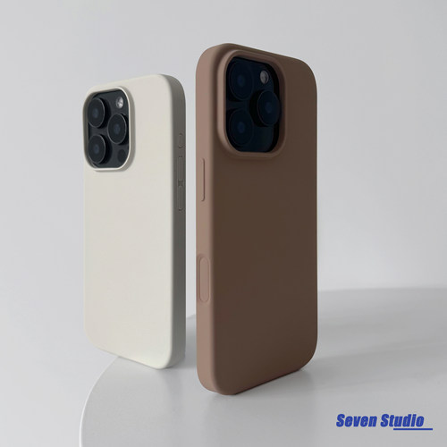 超薄液态硅胶苹果16promax手机壳