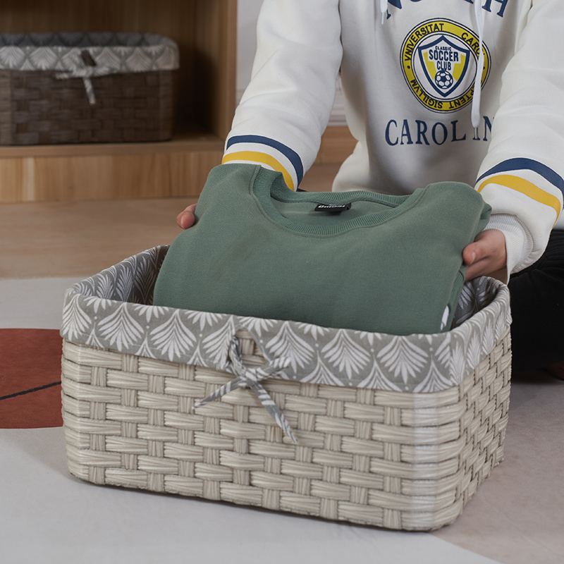 草木匠编织收纳篮客厅收纳筐