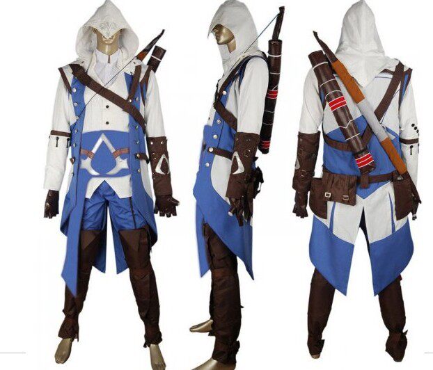 s男装*c sgpway服装刺客信条iiio3康纳kenlay4款