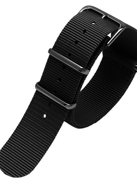 适配SEIKO精工5号SRPD79 水鬼 罐头 防水尼龙手表带 男士20 22mm