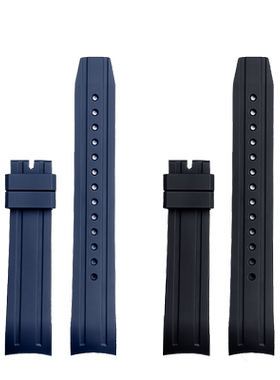 适用西铁城手表带BN0190 BN0193 CA0718 CA4385橡胶配件男 22mm