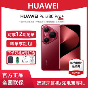 华为 Pura 旗舰店新款 下单享好礼 华为p80系列北斗卫星消息 手机官方正品 HUAWEI Pro 12期免息
