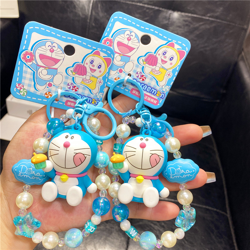 贝茜默哆呼A梦手串钥匙链