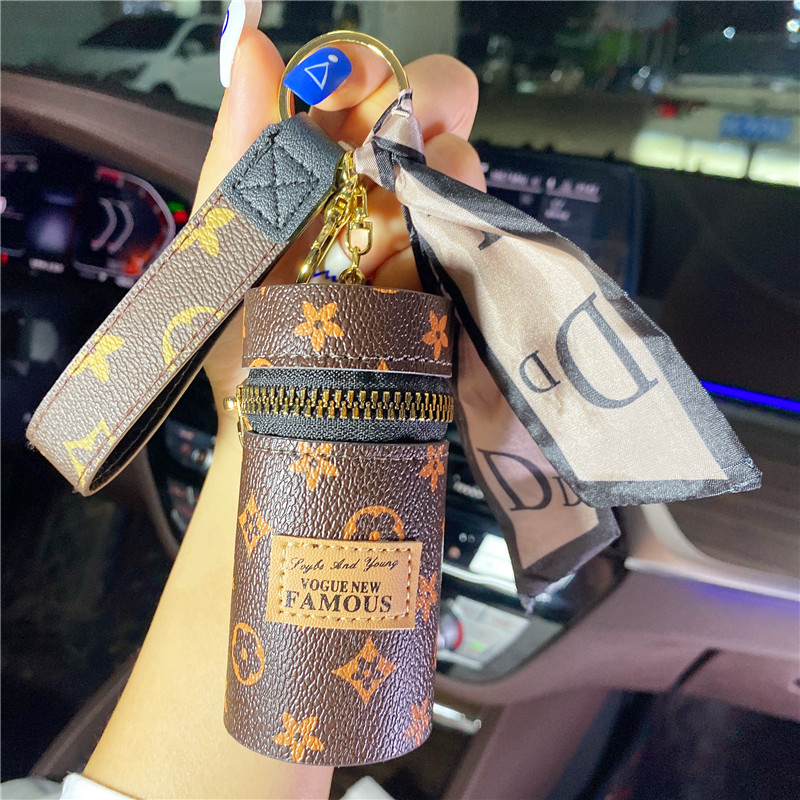 网红创意迷你水桶钥匙扣零钱包
