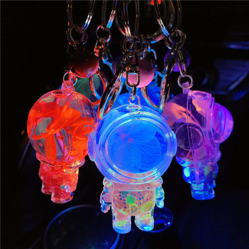 贝茜默夜光干花宇航员流沙挂件