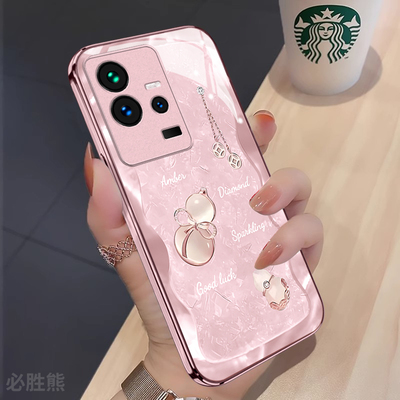 适用vivoiqoo11s玻璃手机壳简约