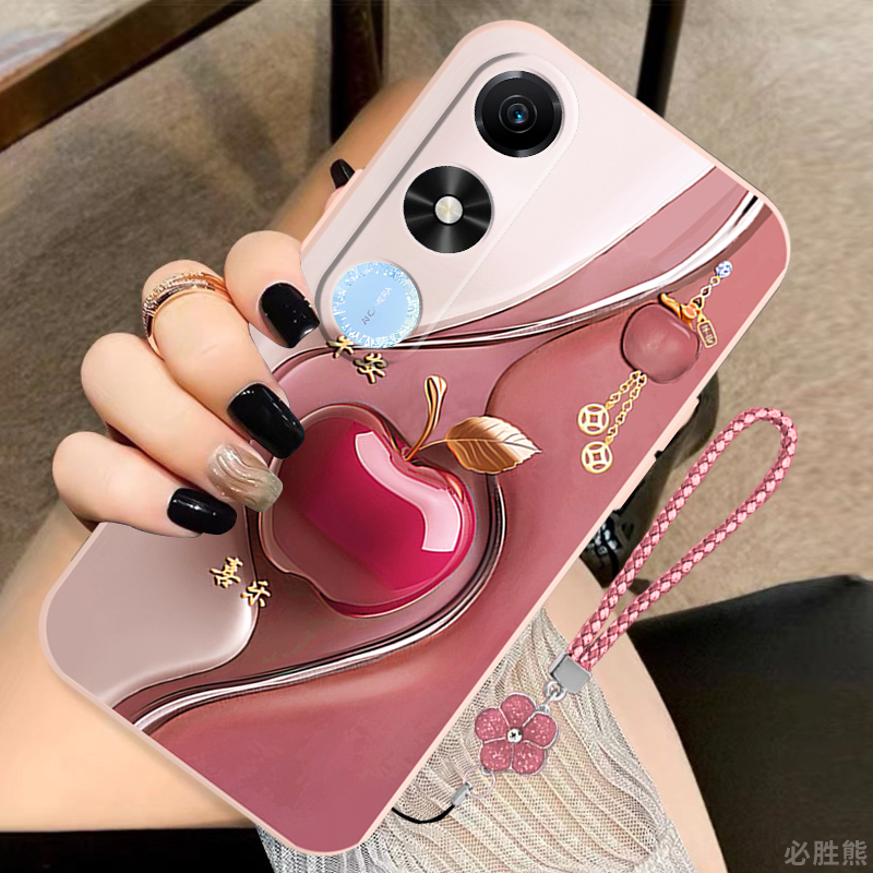 平安喜乐适用荣耀Play9c手机壳新款Play9Tpro手机壳防摔play8Tpro/8Tplay7t/6t/5t/4t磨砂活力版全包液态硅胶