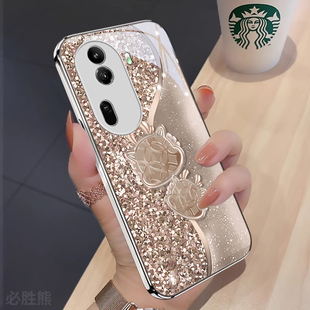 龙年适用opporeno11手机壳新款 reno10 7保护套全包边简约女款 高颜值reno6 4超薄玻璃壳 pro