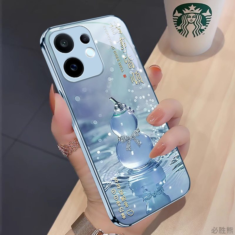 顺意葫芦适用vivos30手机壳新款s30promini保护套vivos20/19/s18/s17防摔s16/s15/s10简约pro/t/e简约全包边