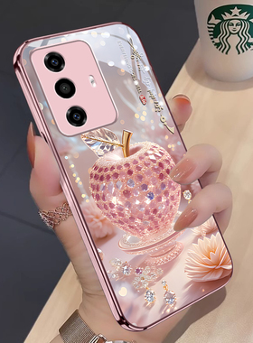 水晶苹果适用华为nova13pro手机壳新款Nova12Ultra星耀版保护套12se/12i/11防摔10/9/8/7高级感z/se/pro女款