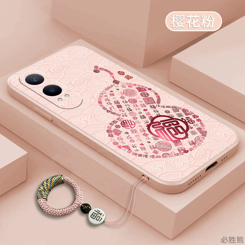 百福葫芦适用oppok12x手机壳新款k12plus保护套k11x/k11/k10活力版磨砂k9x/x9s/k9全包镜头防摔简约液态硅胶