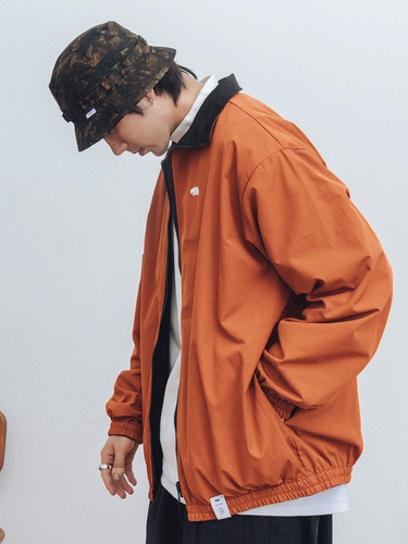 714street, двусторонная демисезонная куртка подходит для мужчин и женщин для отдыха, коллекция 2021