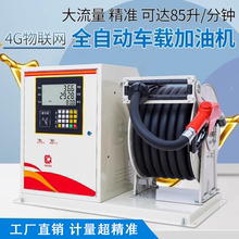 小型加油机12V24V220V大流量柴油机防爆汽油DG全自动加设备抽油泵