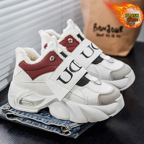 欧洲站男鞋高帮棉鞋男