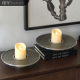 印度进口香薰蜡烛台创意艺术抽象烛台圆形摆件餐厅氛围感装 饰摆件