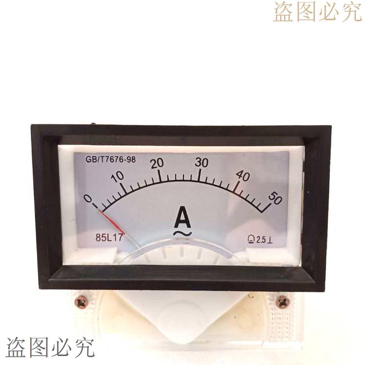 85L17型交流电流表50A指针式直通表头电压表直流10A15A20A25A30A-封面